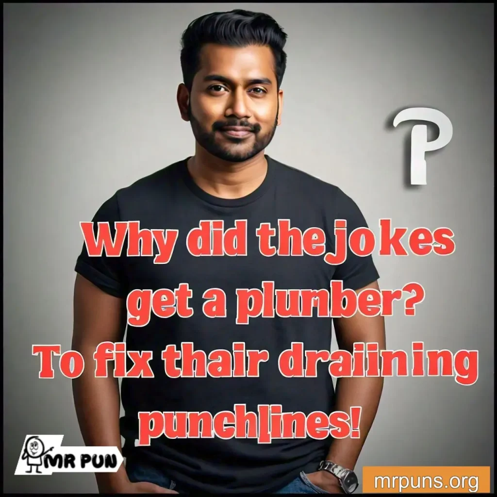 Draining Humor pun 