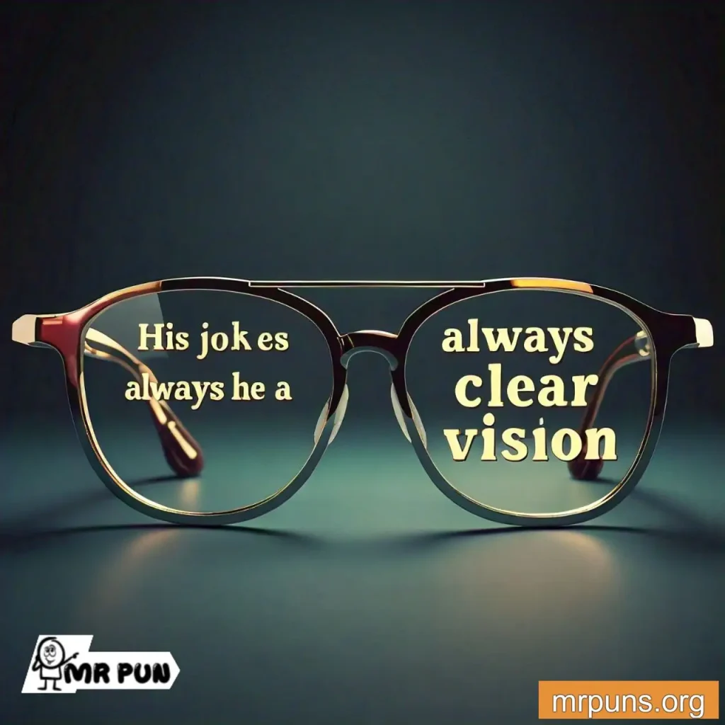 Eyeglasses pun