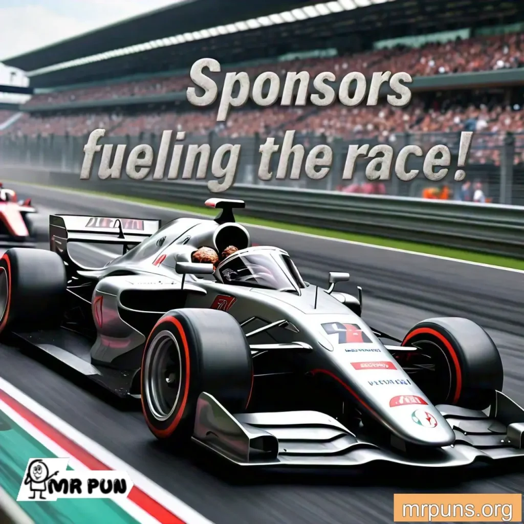 Formula 1 Sponsors pun