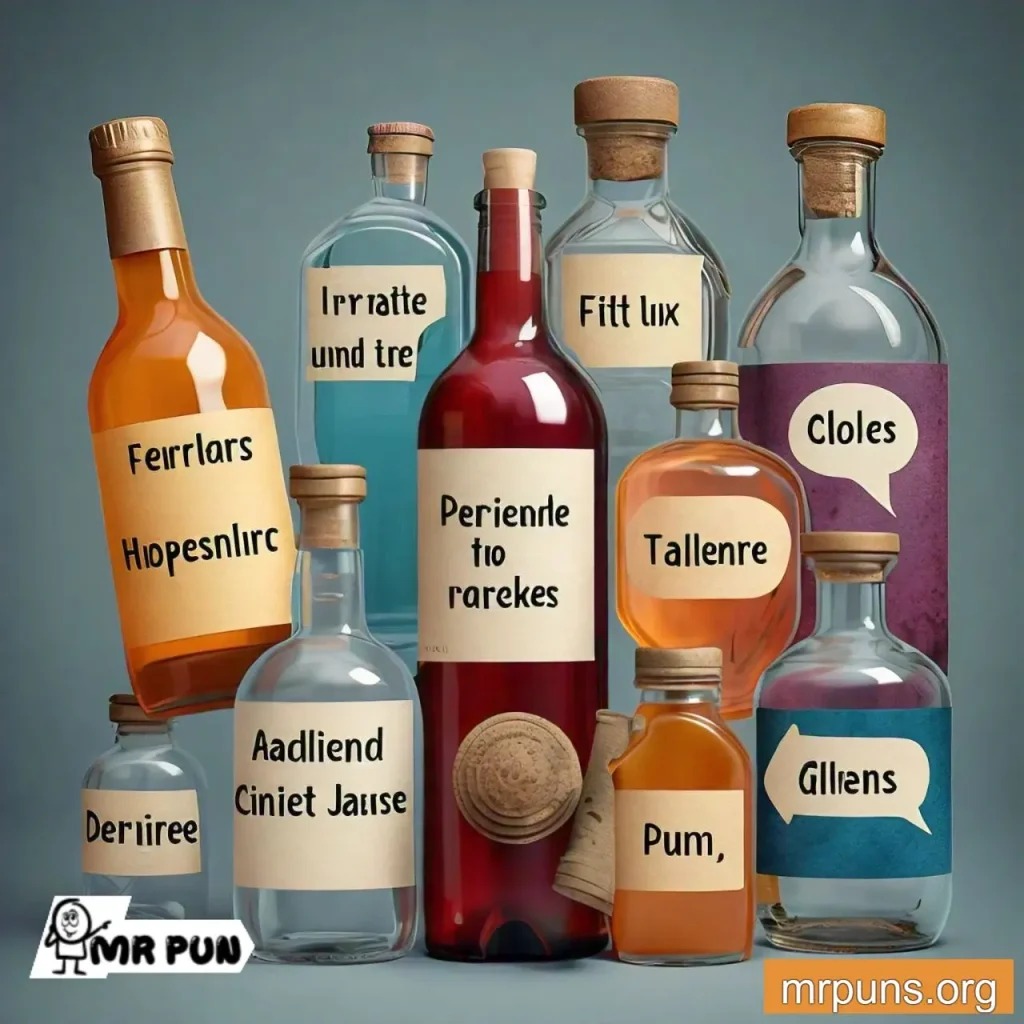 Funny Bottle Puns