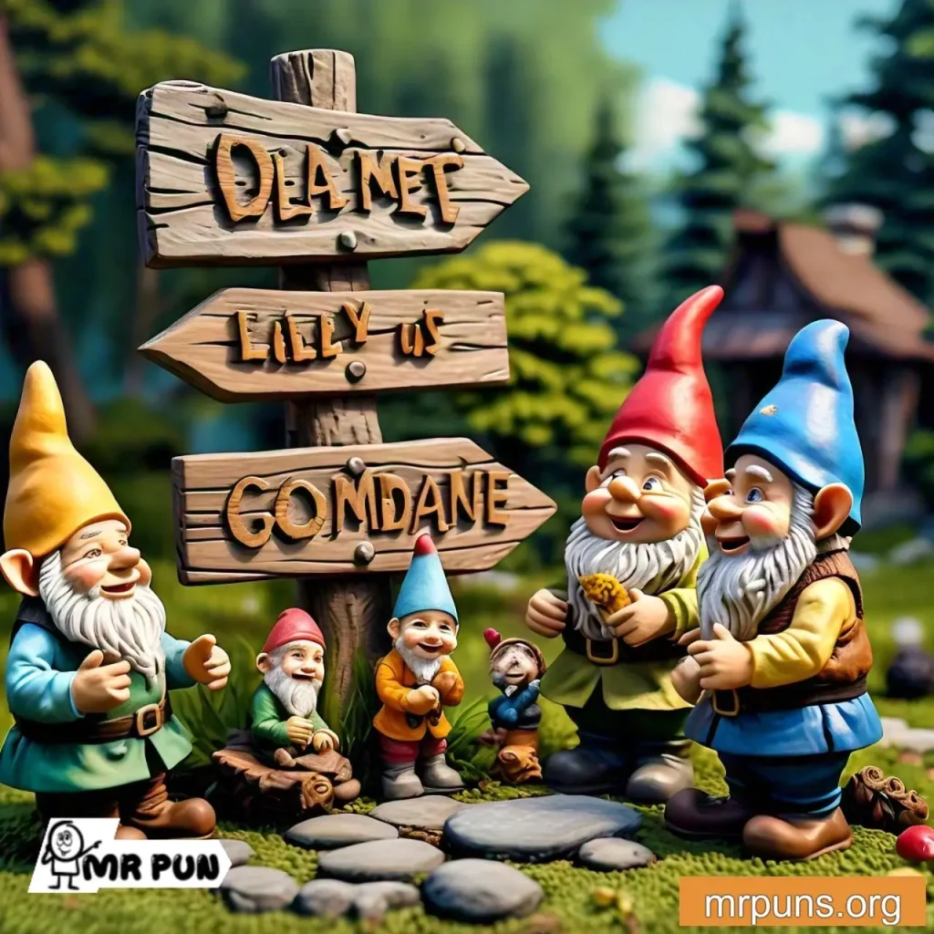 Funny Gnome Puns