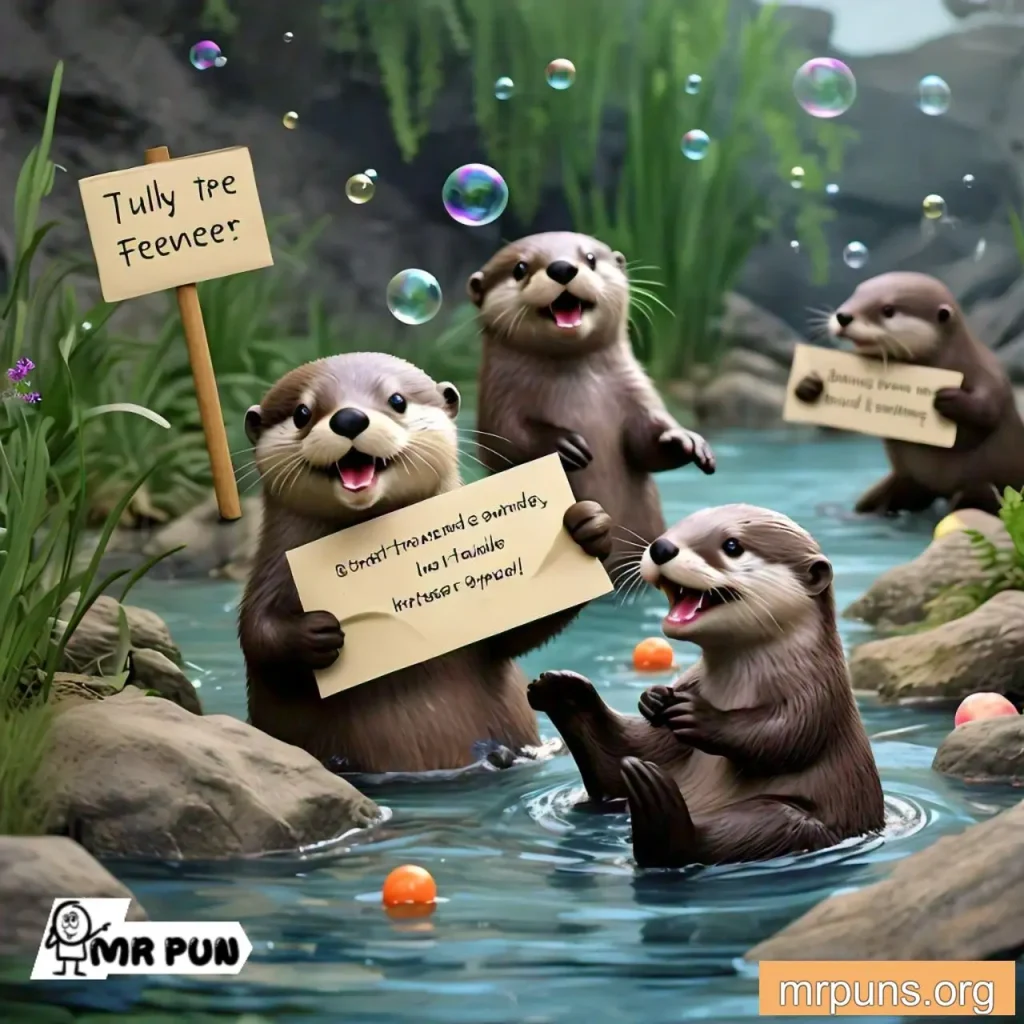 Funny Otterly Puns