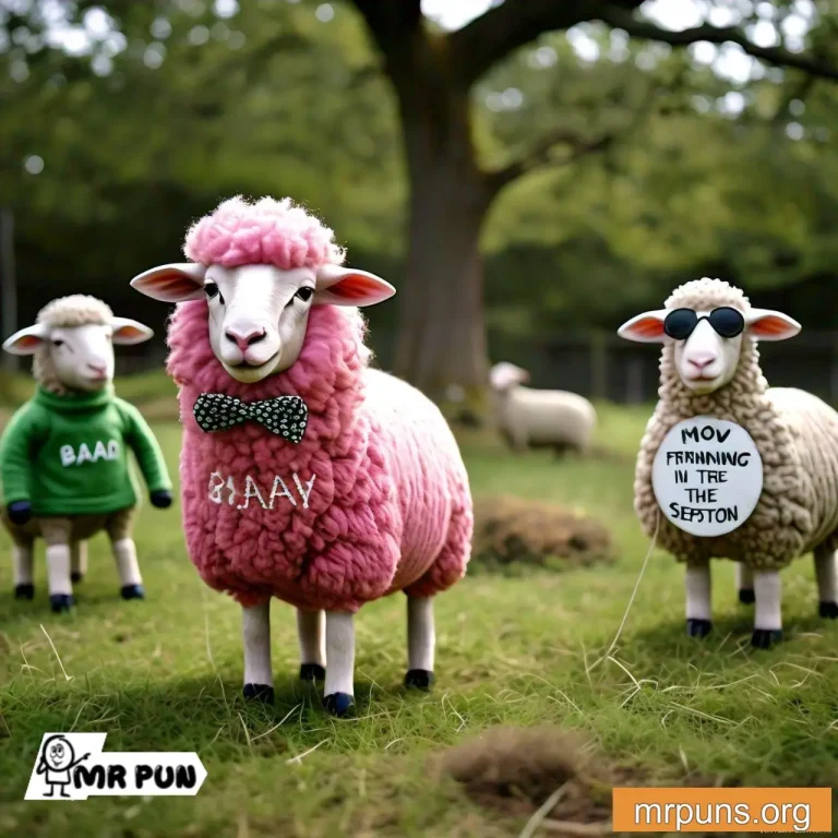 Funny Sheep Puns