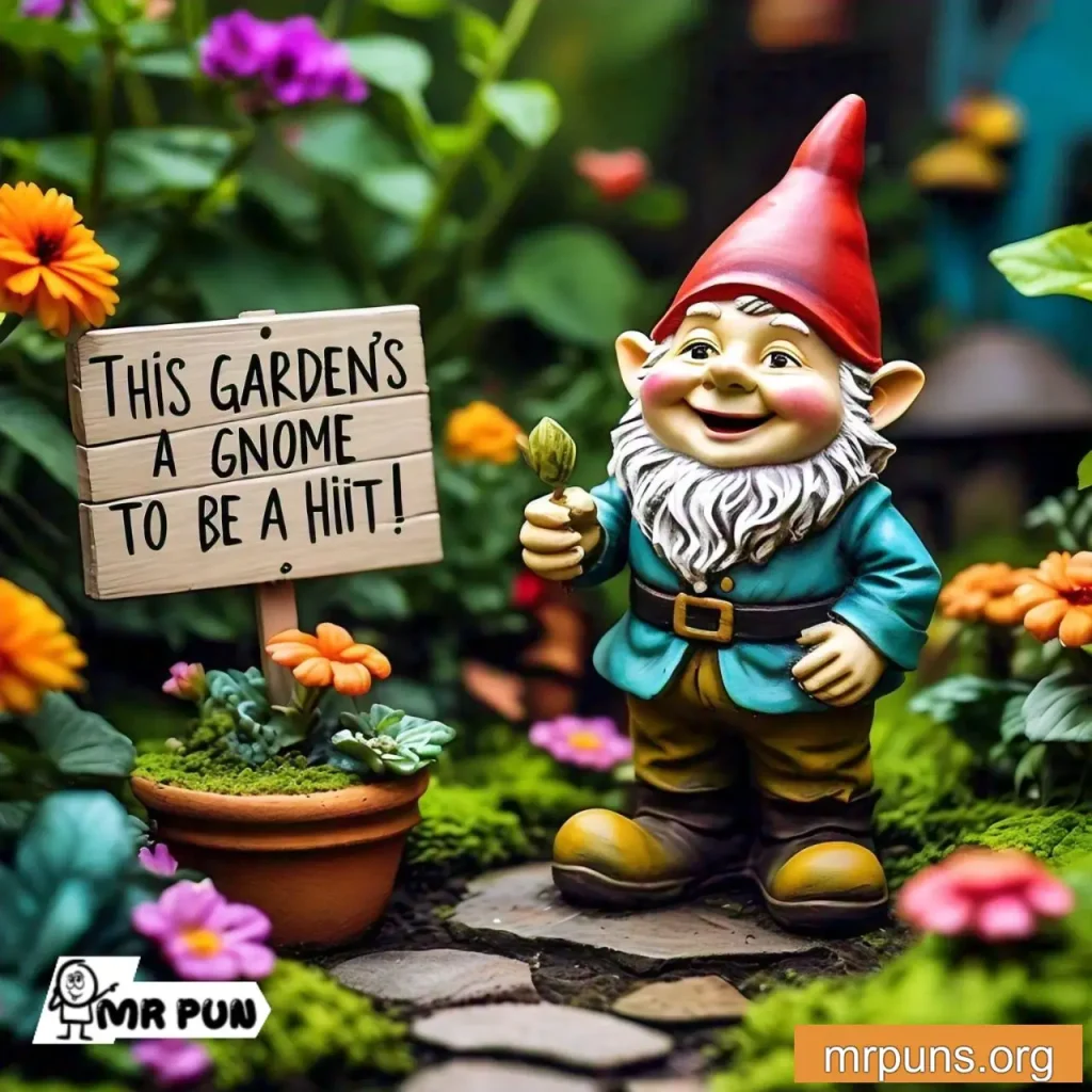 Garden Gnome Puns