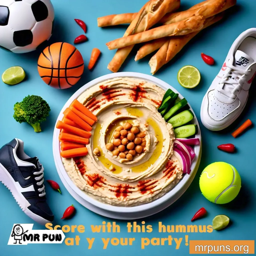 Hummus Sport Puns