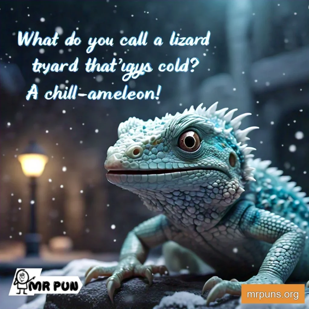 Lizard Anatomy and Physiology puns