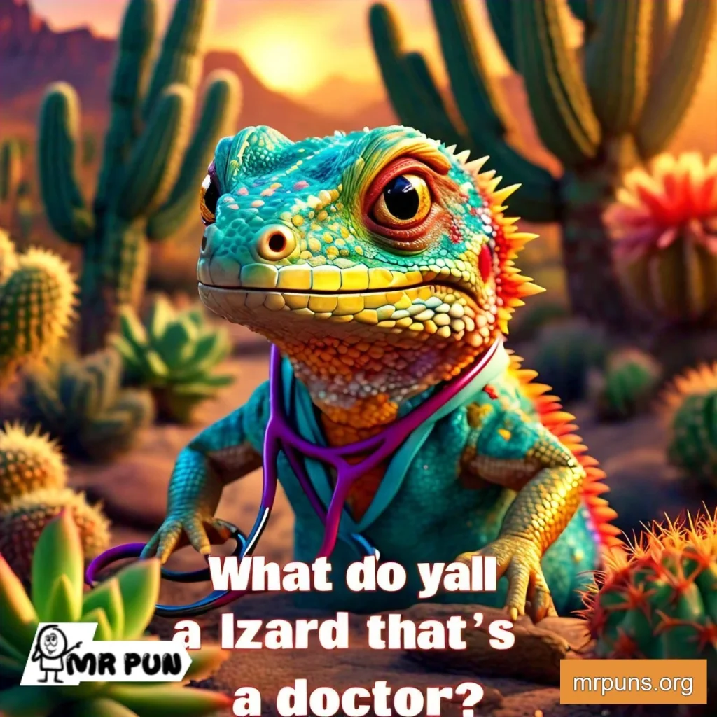 Lizard Species puns