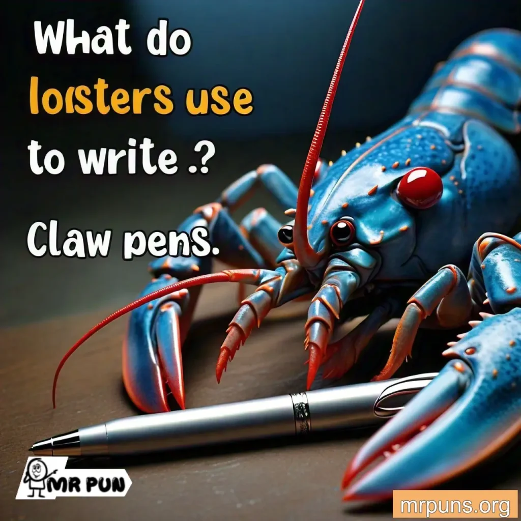 Lobster Anatomy pun