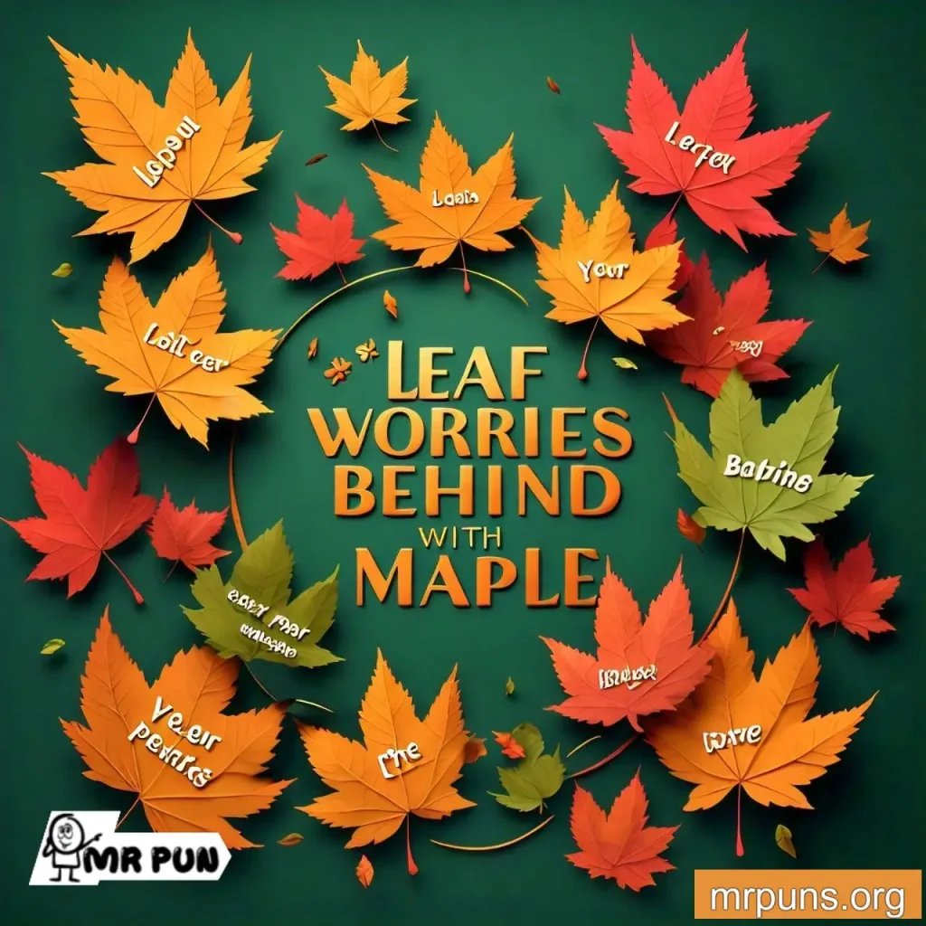 Maple Leaves Puns