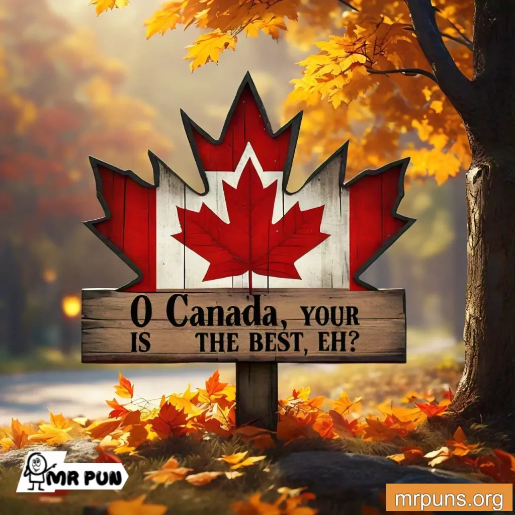 Maple and Canada pun