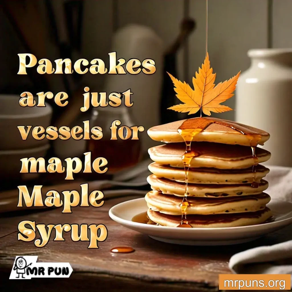 Maple in Food  pun