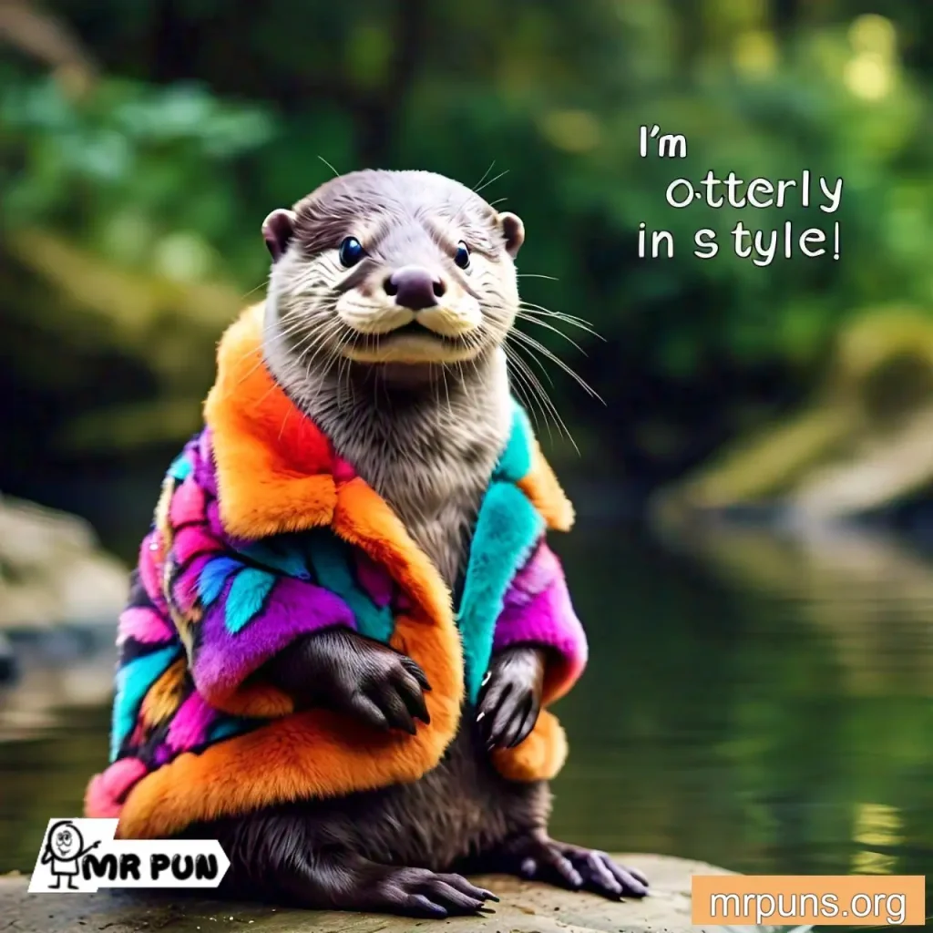 Otter Fashion pun