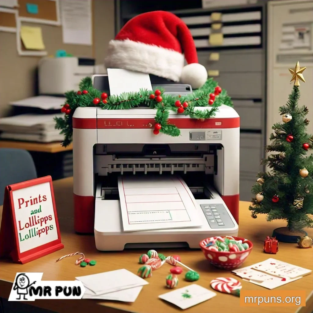 Printer and Holiday Puns