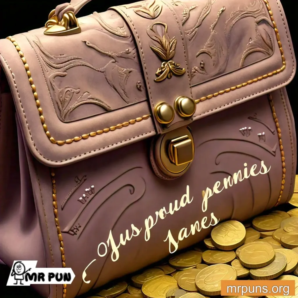 Purse and Money pun