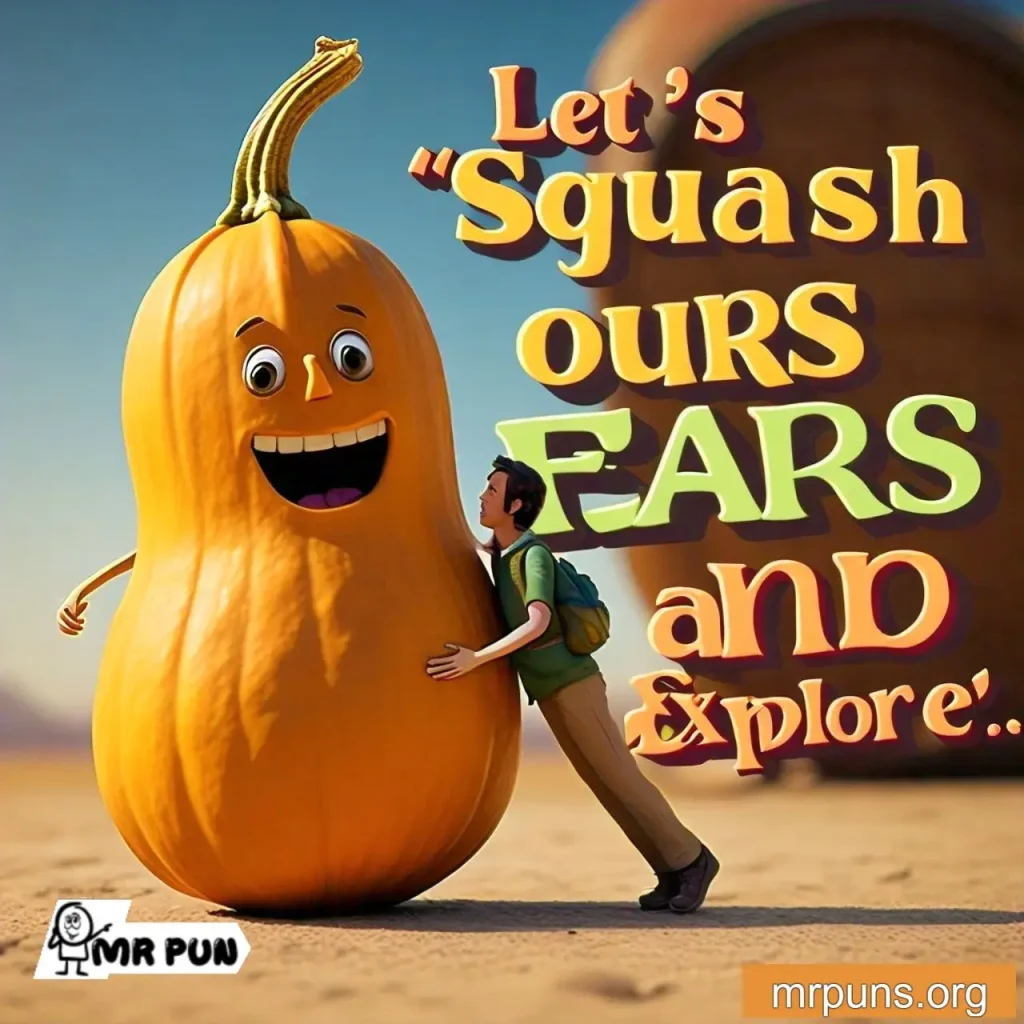 Squash Adventure Puns 