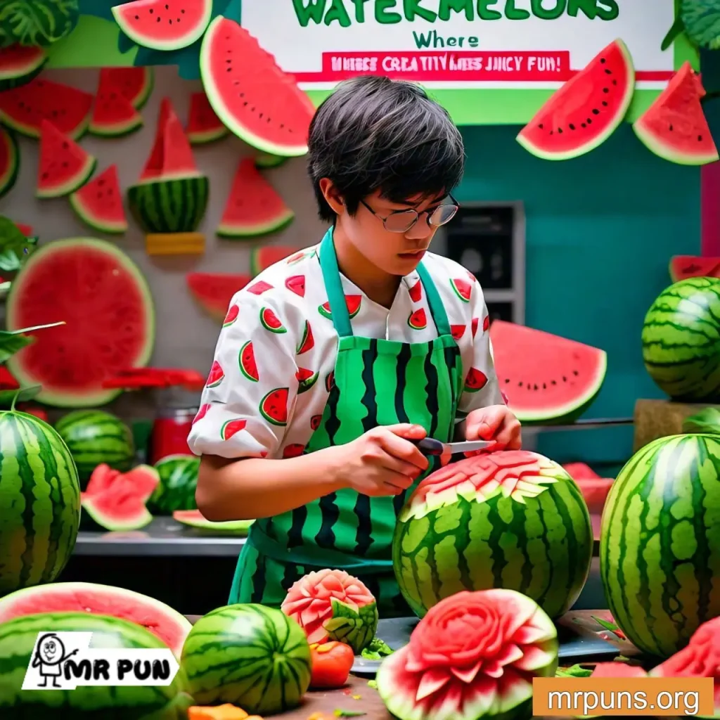 Watermelon-themed Activities pun 