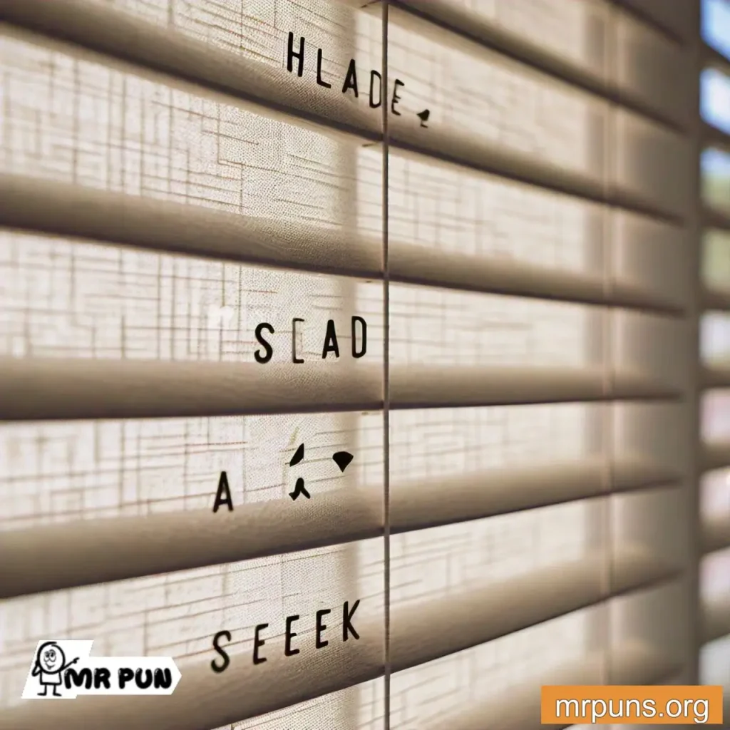 Window Shade Puns