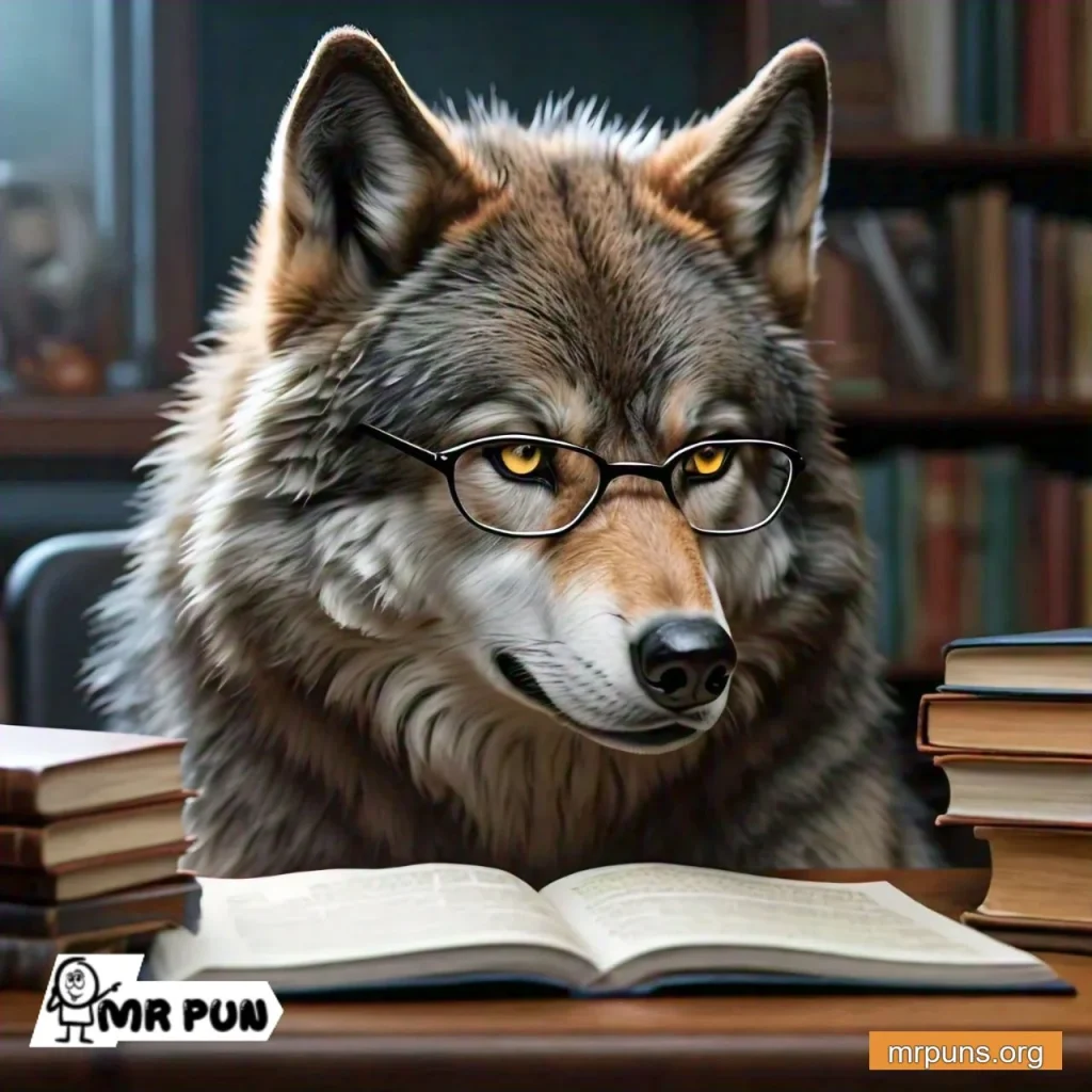 Wolf and Education Puns