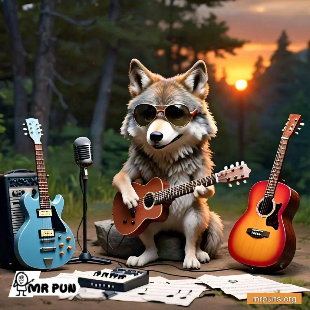 Wolf and Music Puns