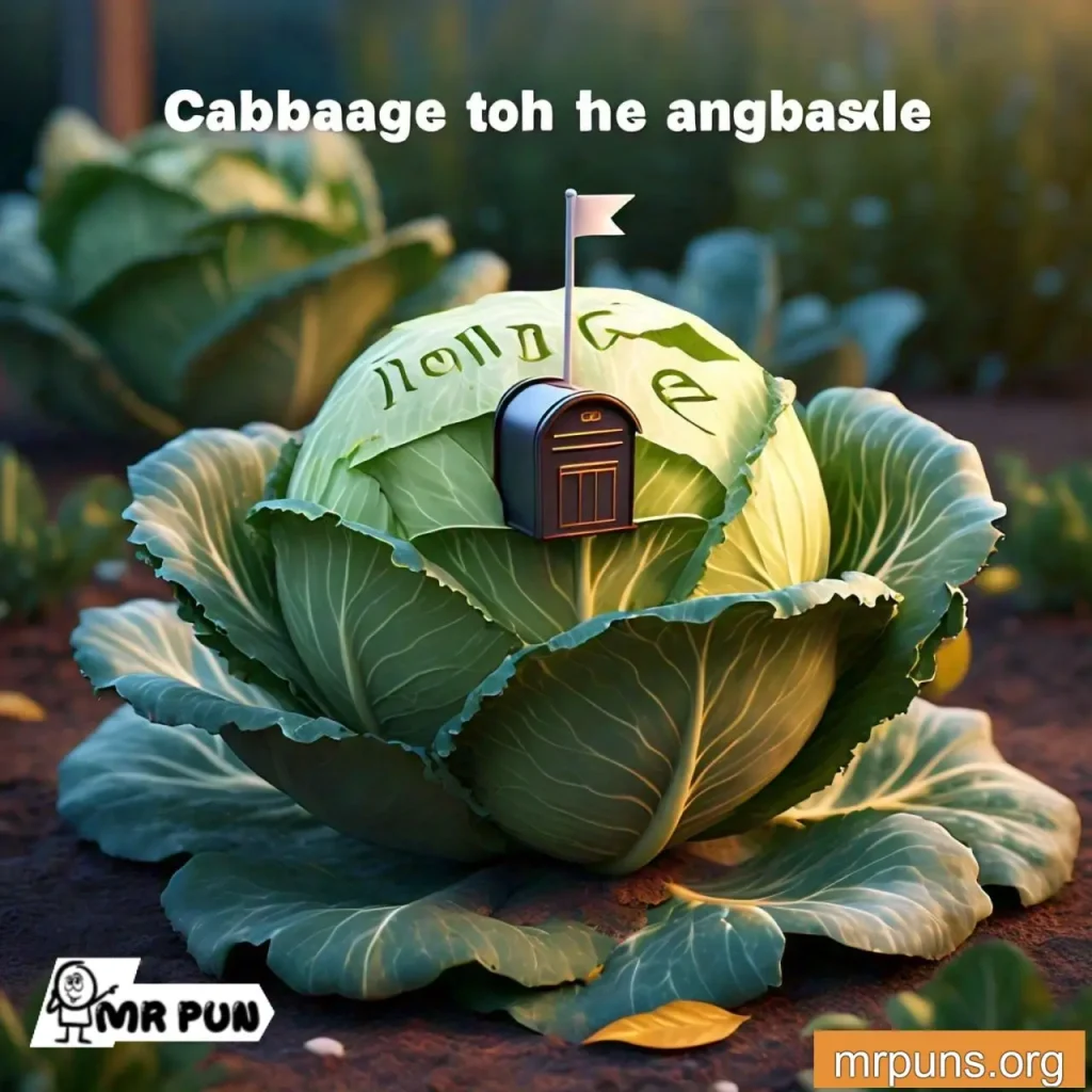 Wordplay on _Cabbage_ pun