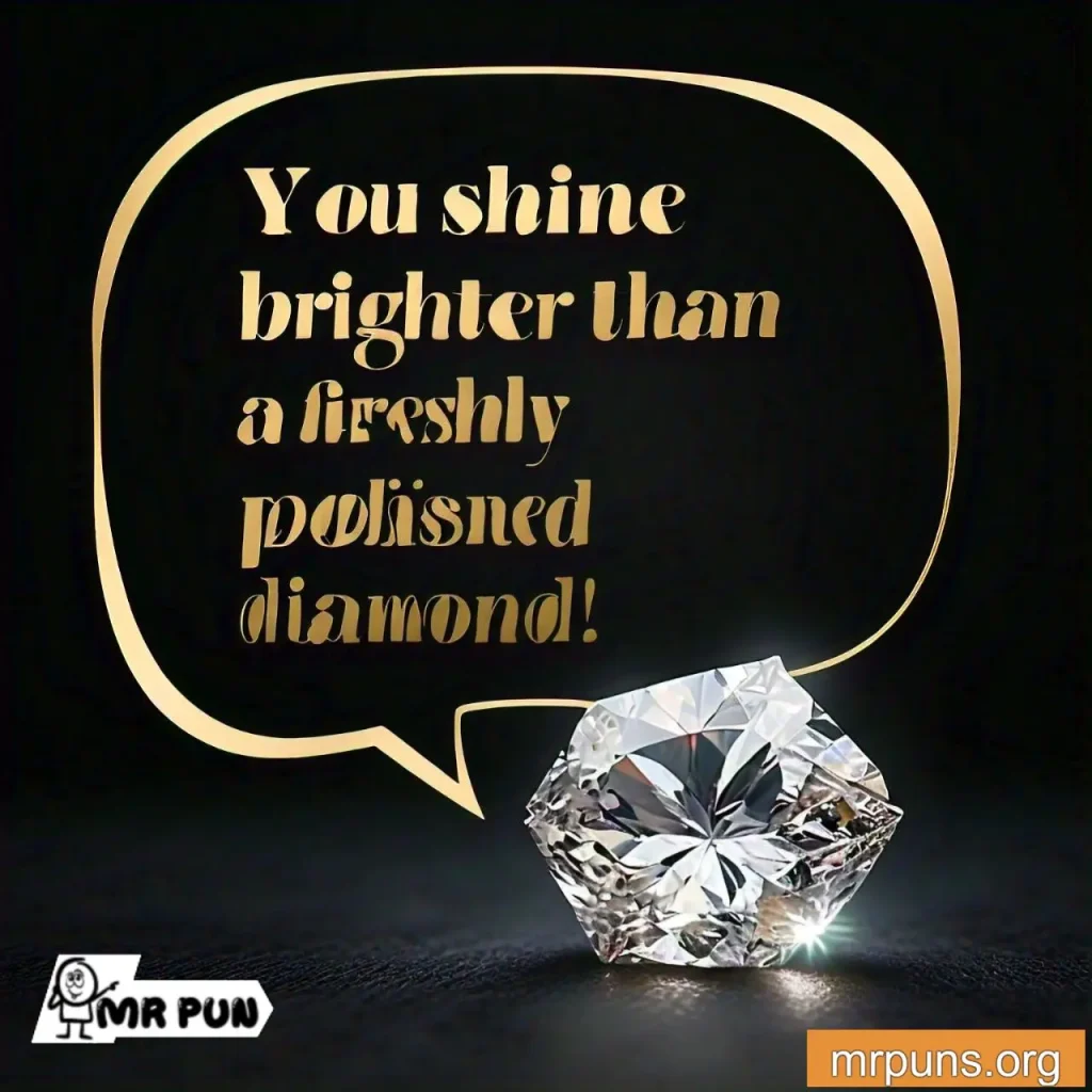 diamond Shine and Sparkle Puns