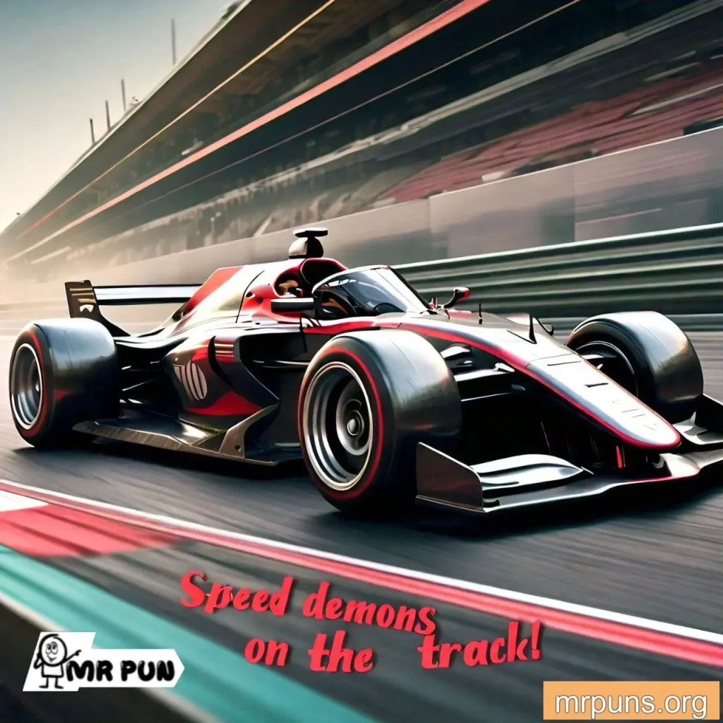  formula 1 Speed pun