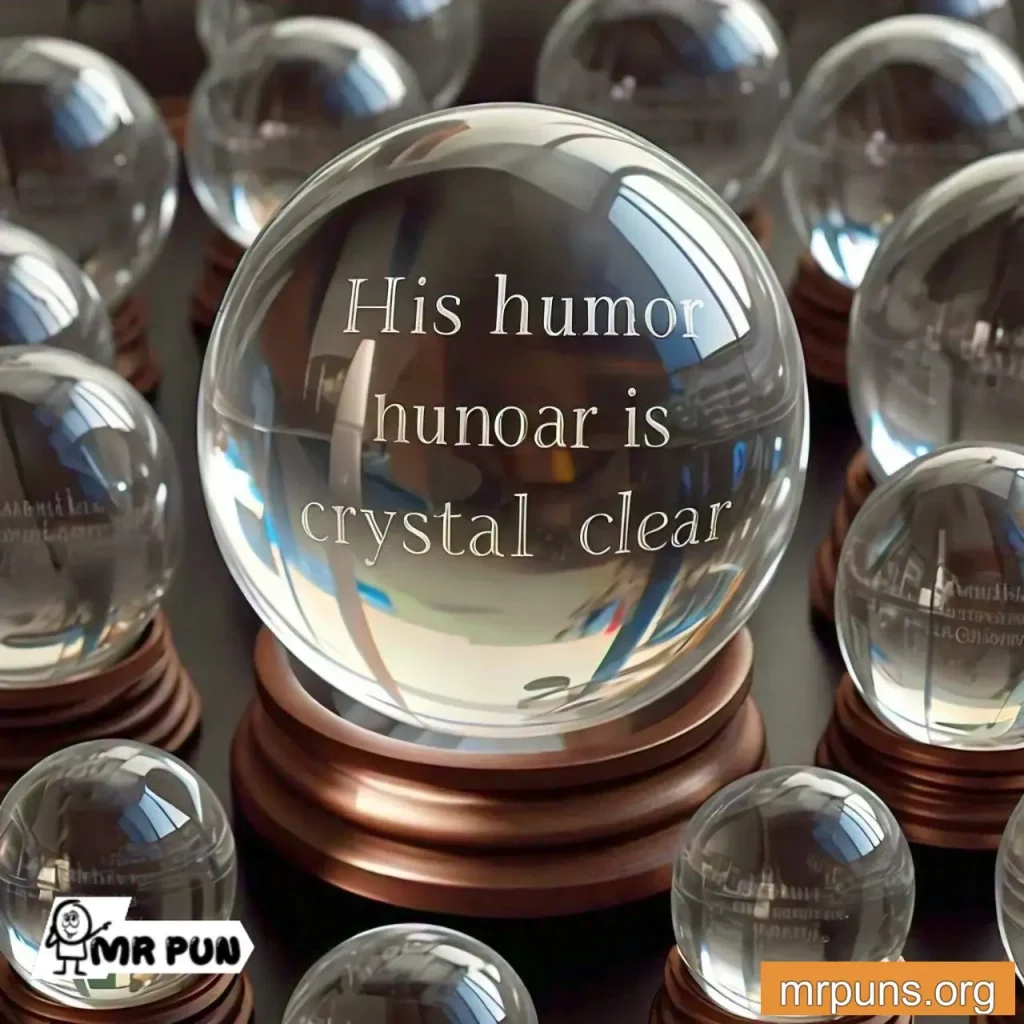 glass Crystal Balls pun