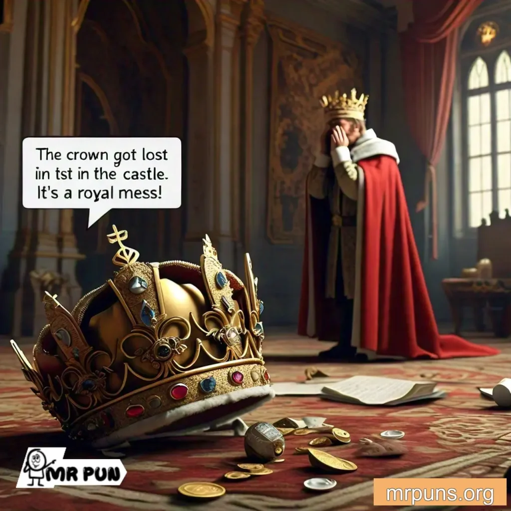 king Crown Puns