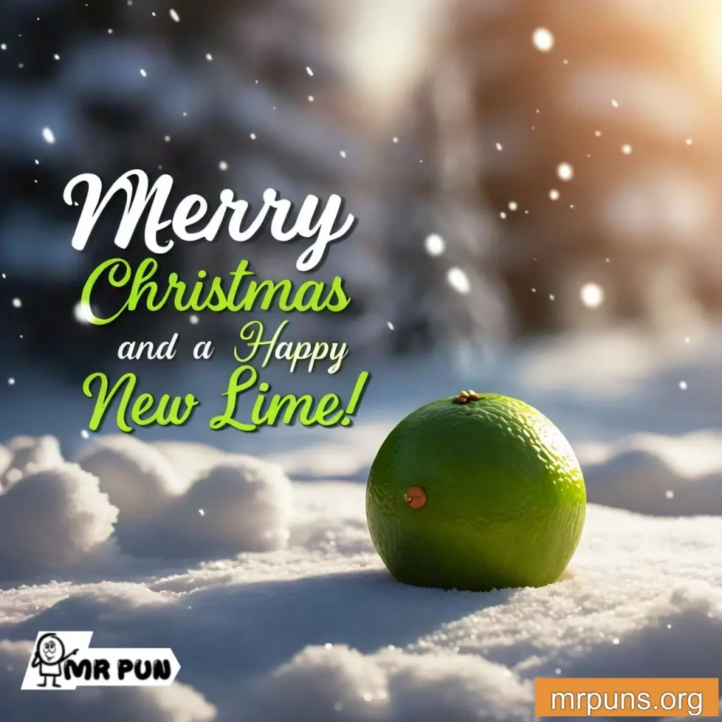 lime Holiday Puns 