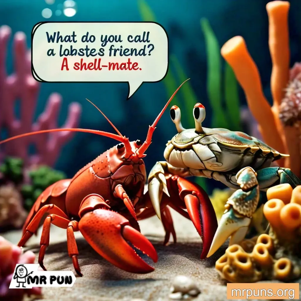 lobster Ocean and Marine Life pun