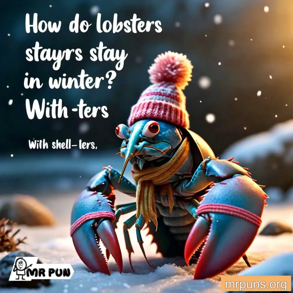 lobster Seasonal and Holiday pun