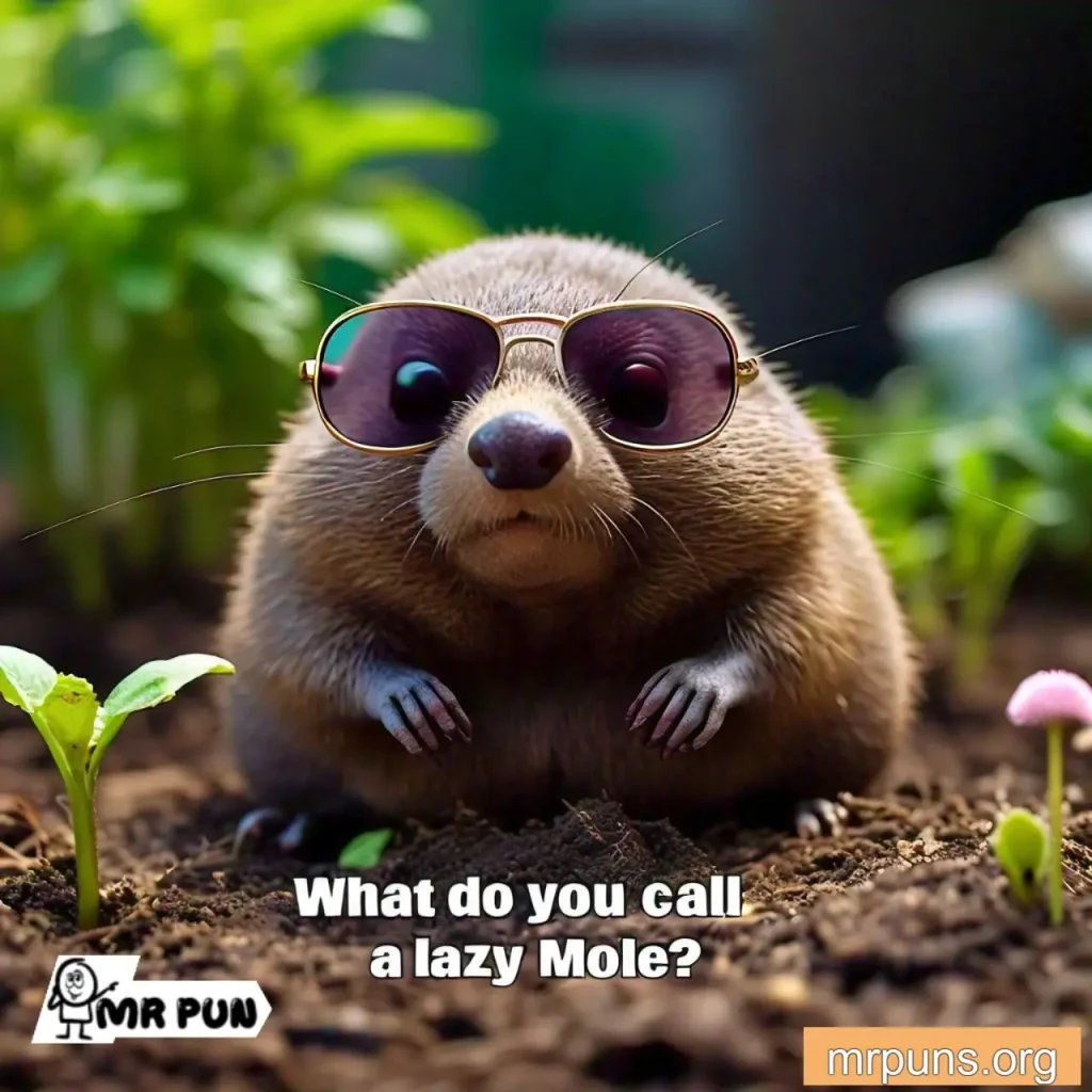 mole Animal Puns