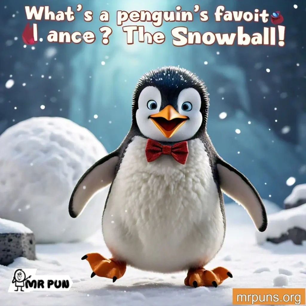 penguin Dance Puns