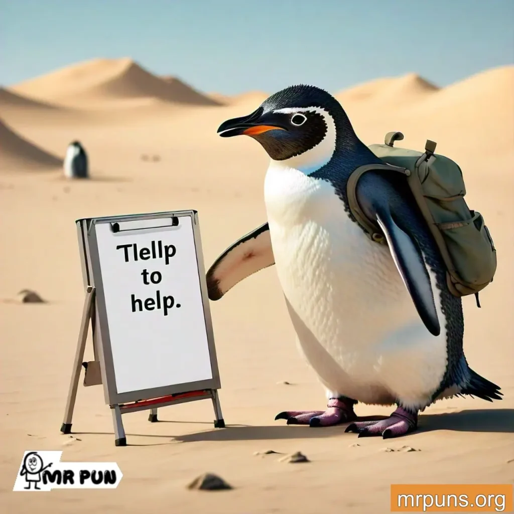 penguin School Puns 