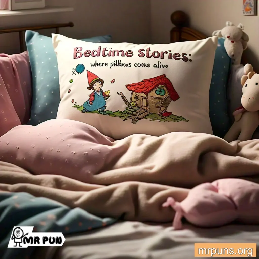 pillow Bedtime Stories pun