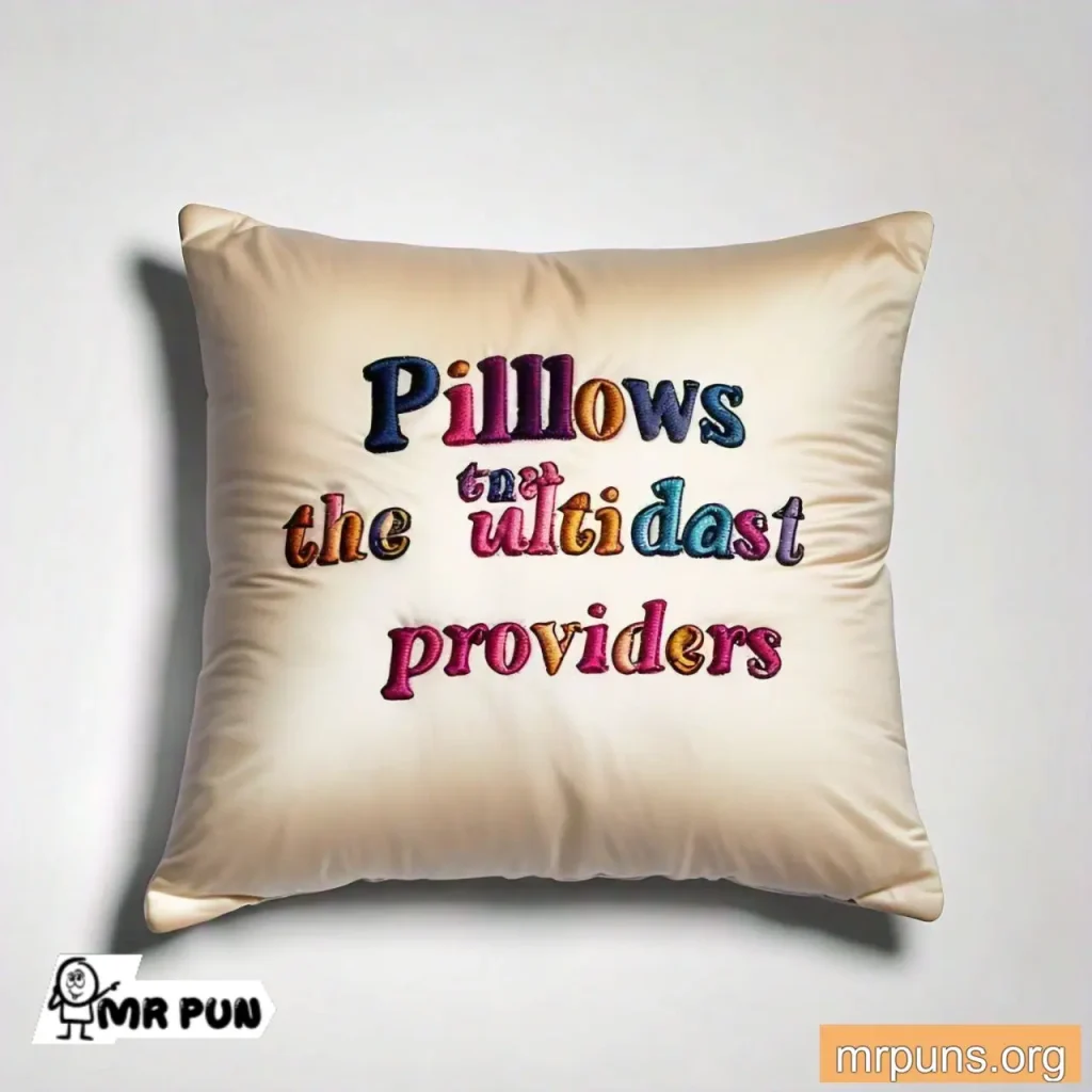 pillow Comfort and Support pun