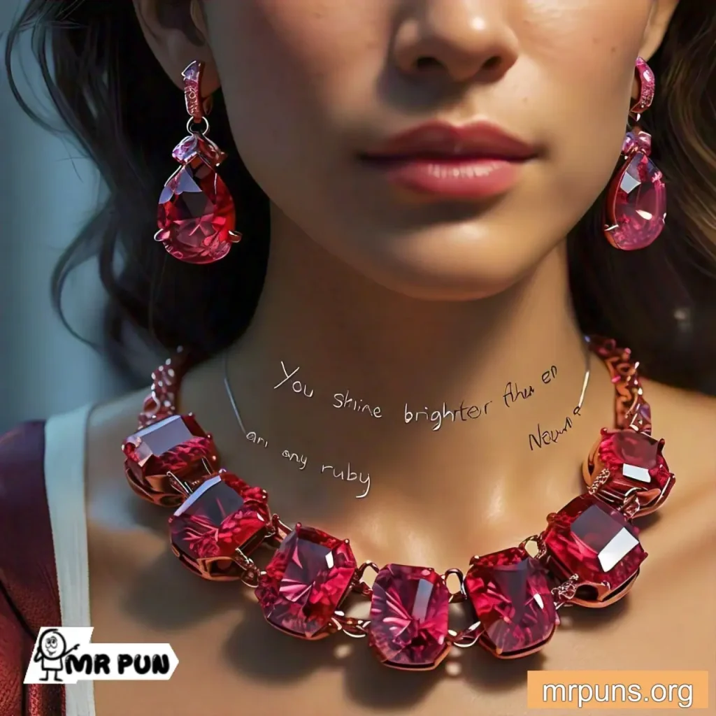 ruby Jewelry Puns 