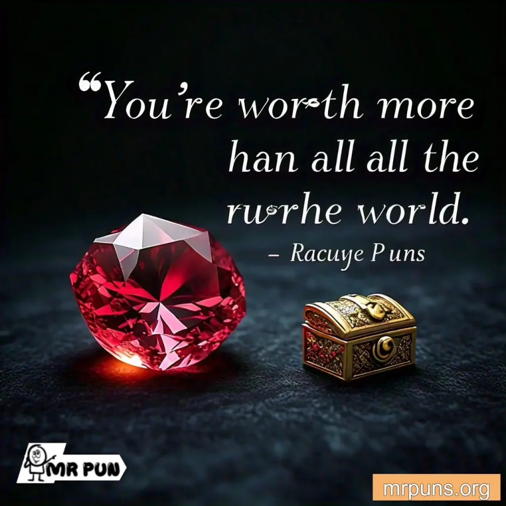 ruby Treasure Puns 