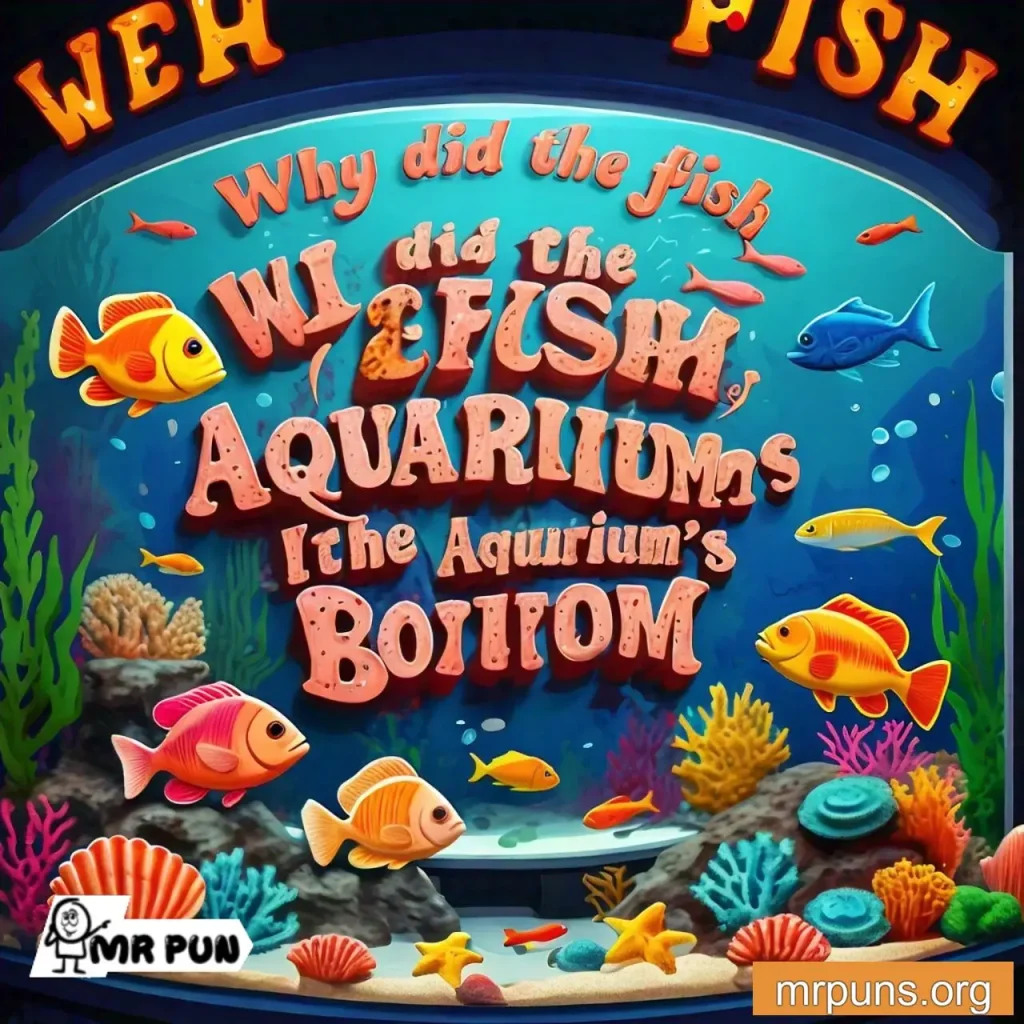 seafood Aquarium Puns