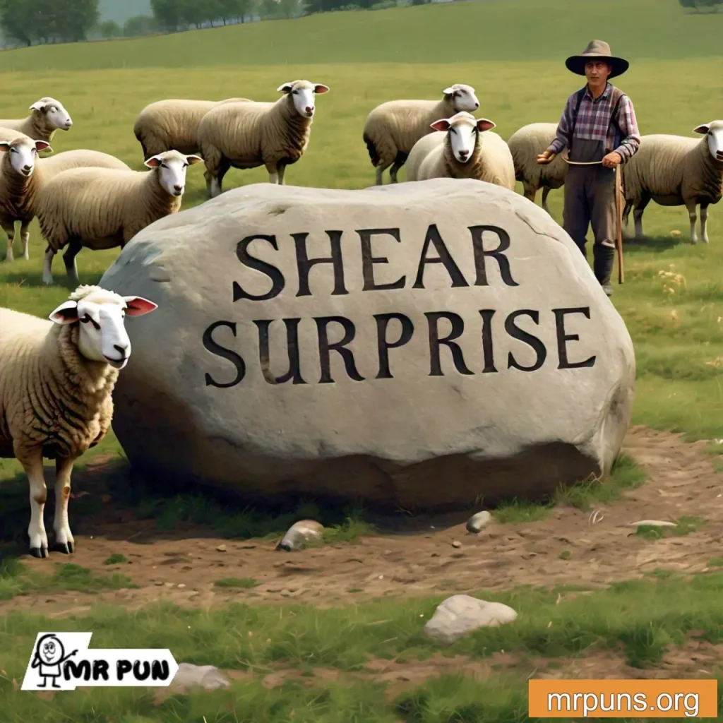 sheep Shear and Shearing Puns