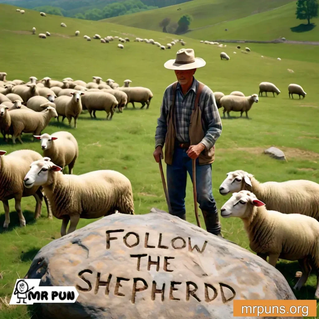 sheep Shepherd and Flock Puns