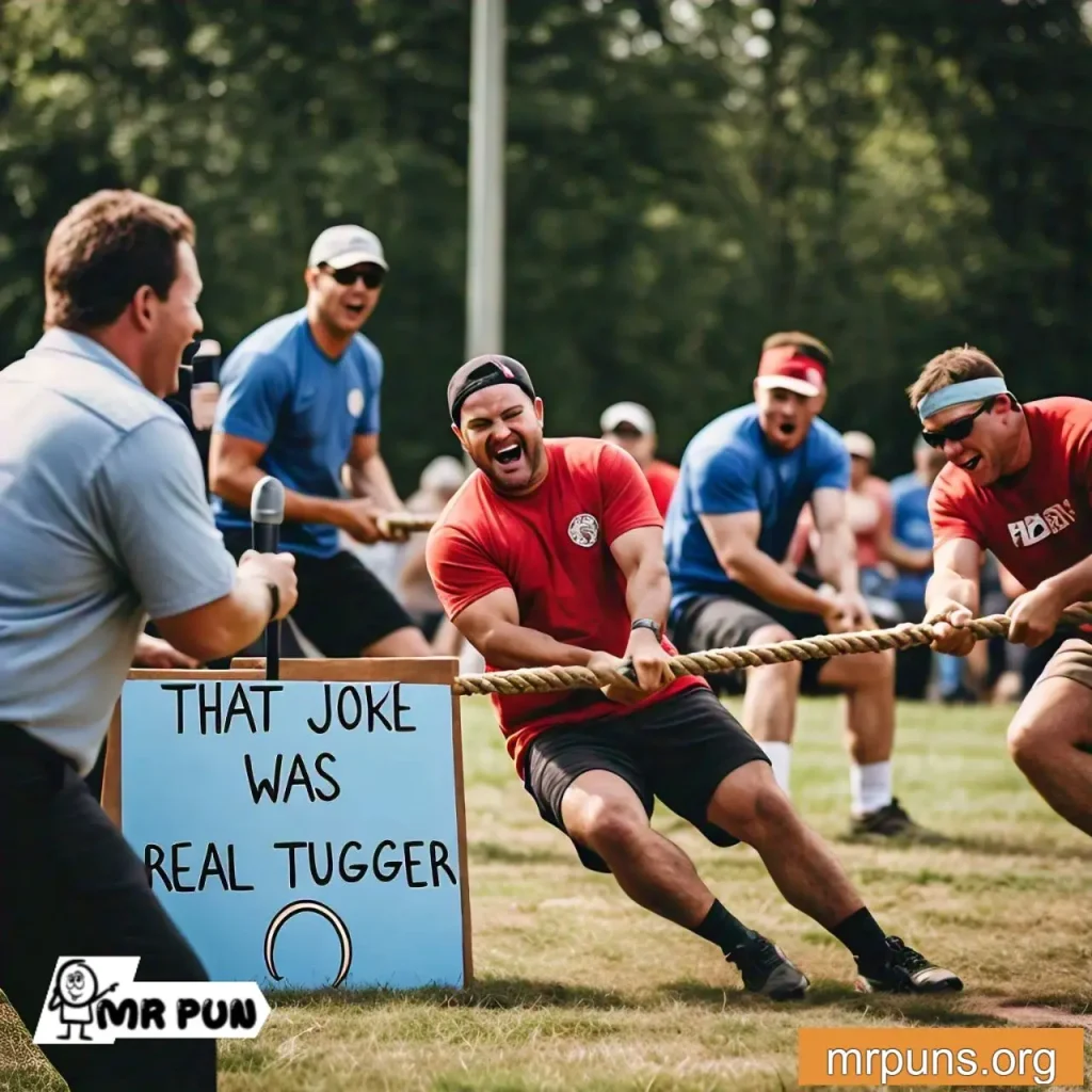 string Tug of War pun