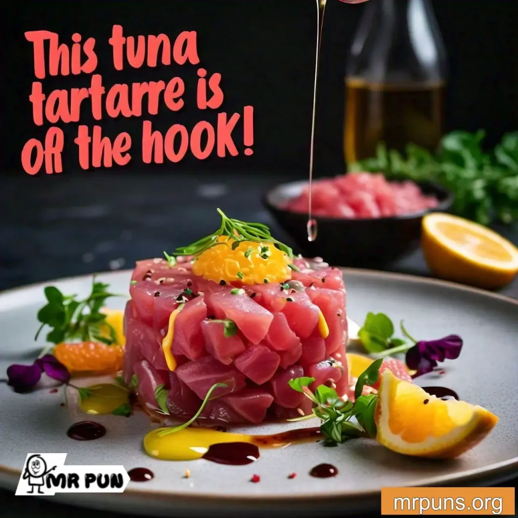 tuna Food and Cooking pun 