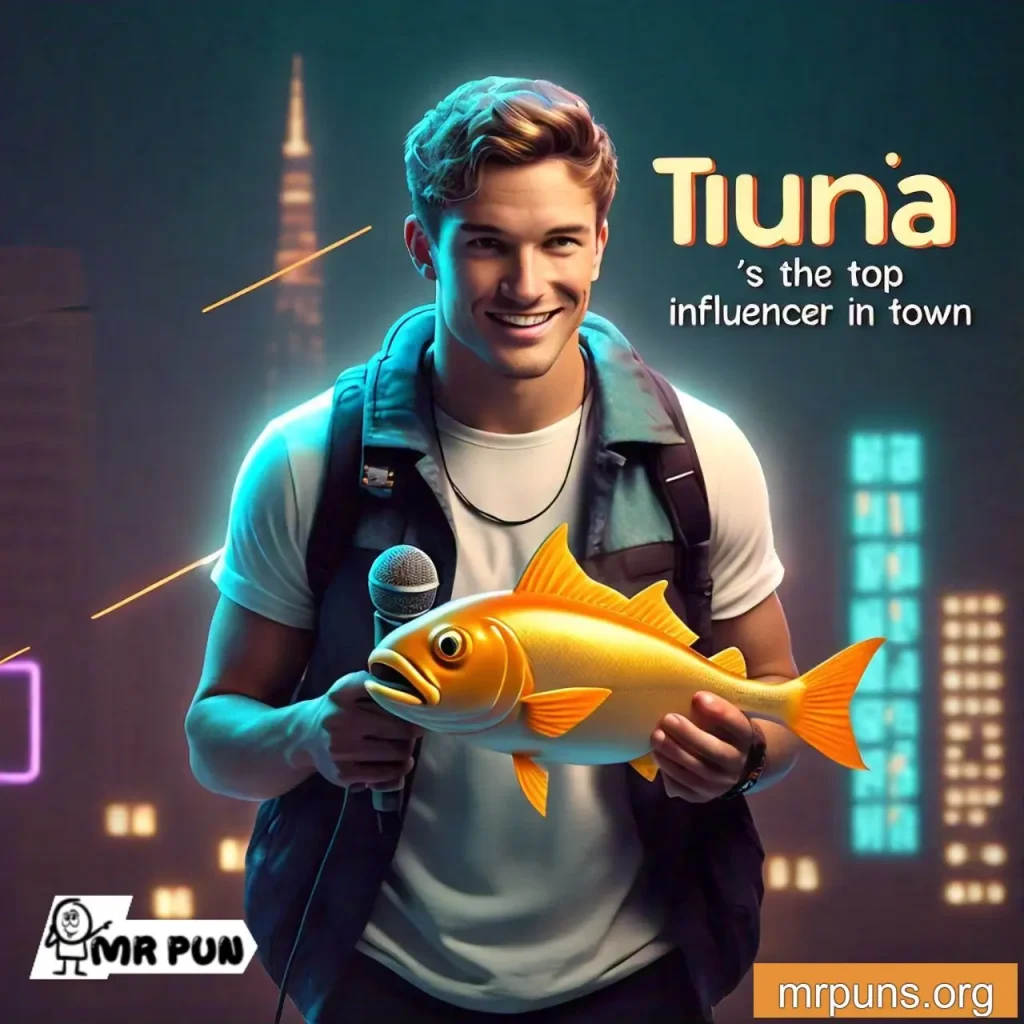 tuna Social Media and Technology pun