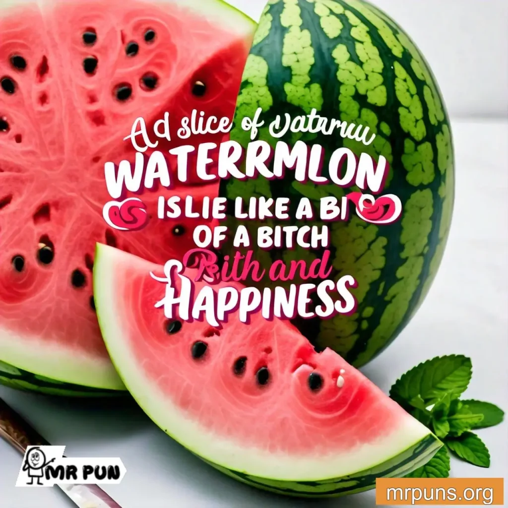 watermelon Health and Nutrition pun