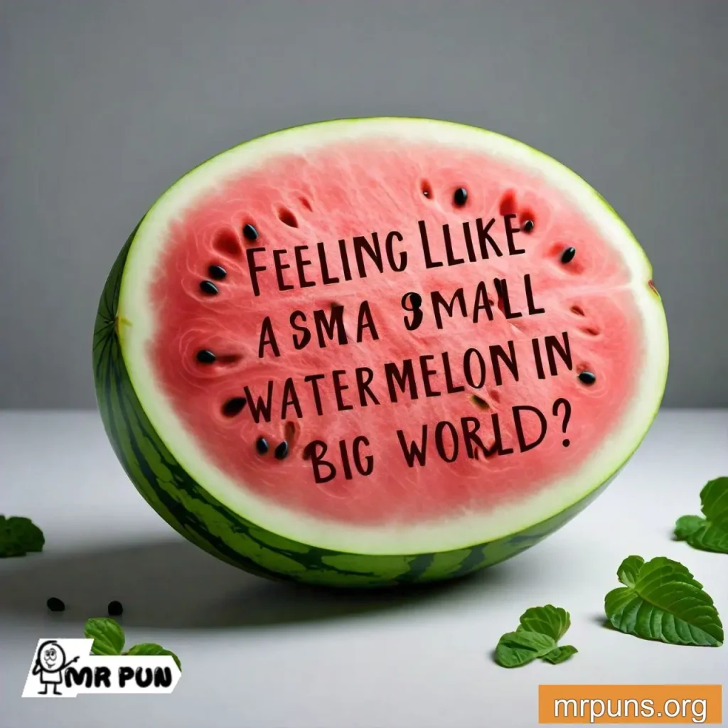 watermelon Shape and Size pun