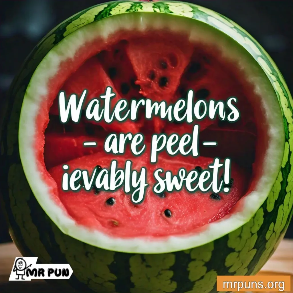 watermelon Taste and Flavor pun