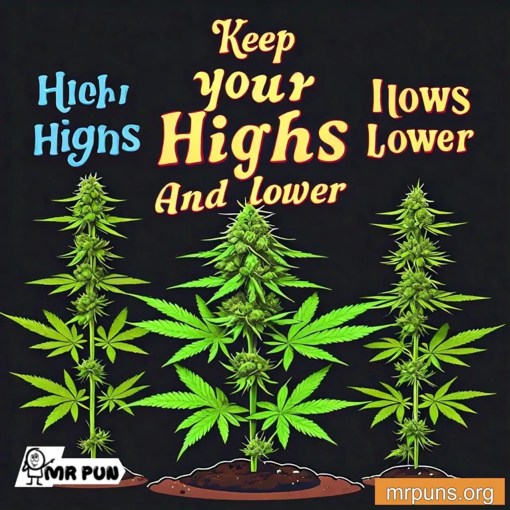 weed High and Low pun