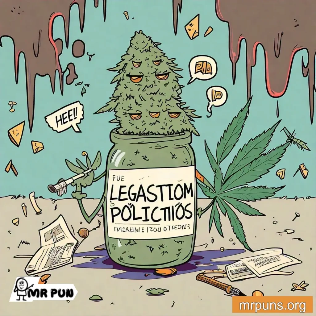  weed Legalization and Politics pun