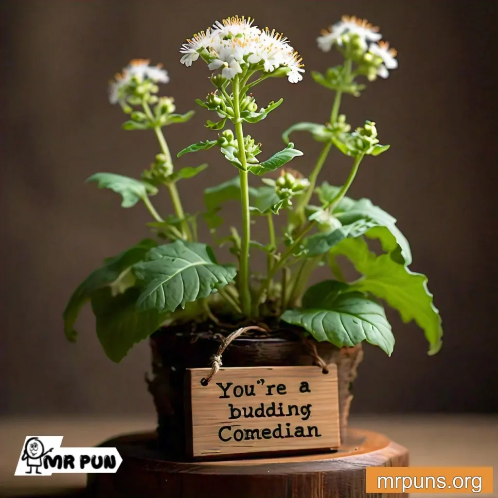 weed Plant and Nature pun